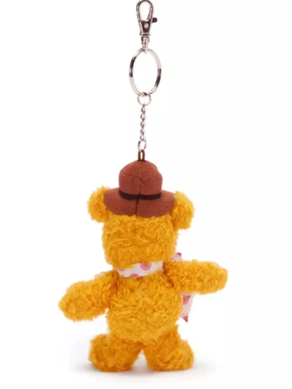 New! Fozzie Bear Plush Keychain Bag Charm – The Muppets – 6'' - Picture 3 of 6